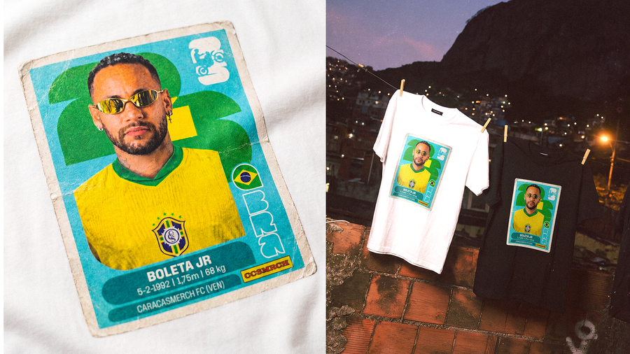 The Sticker Panini Never Released: Neymar Jr According to Caracas Merch