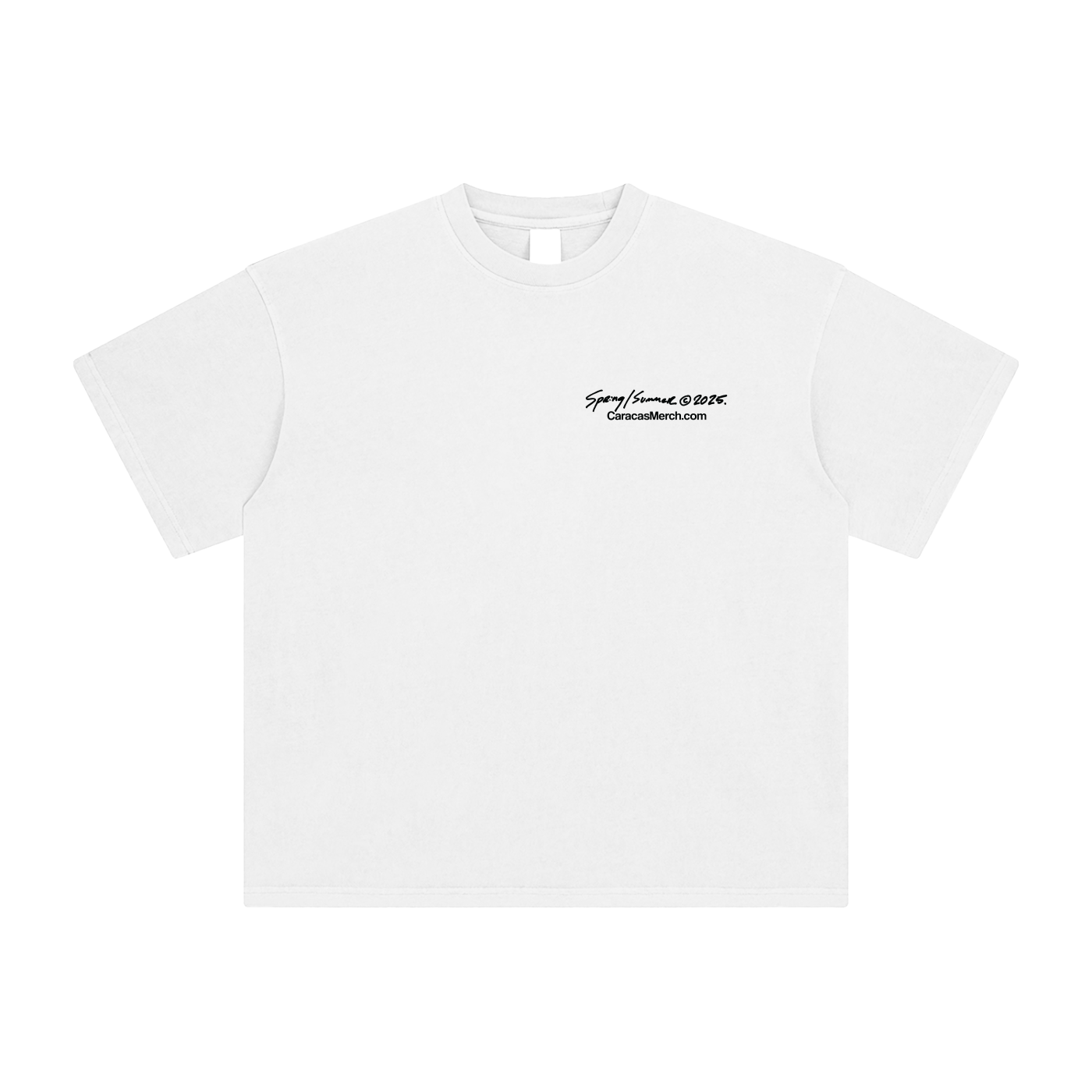 Si no te gusta la velocidad orillate White Oversize Tee
