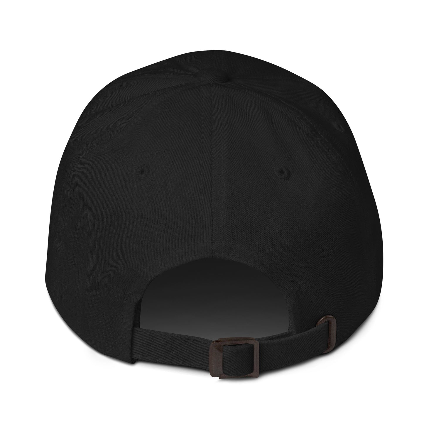 Gorra "Caracas Oficial" Negra de sarga de algodón, sin estructura con 6 paneles y cierre ajustable. Diseño único y exclusivo inspirado en la ciudad de Caracas.