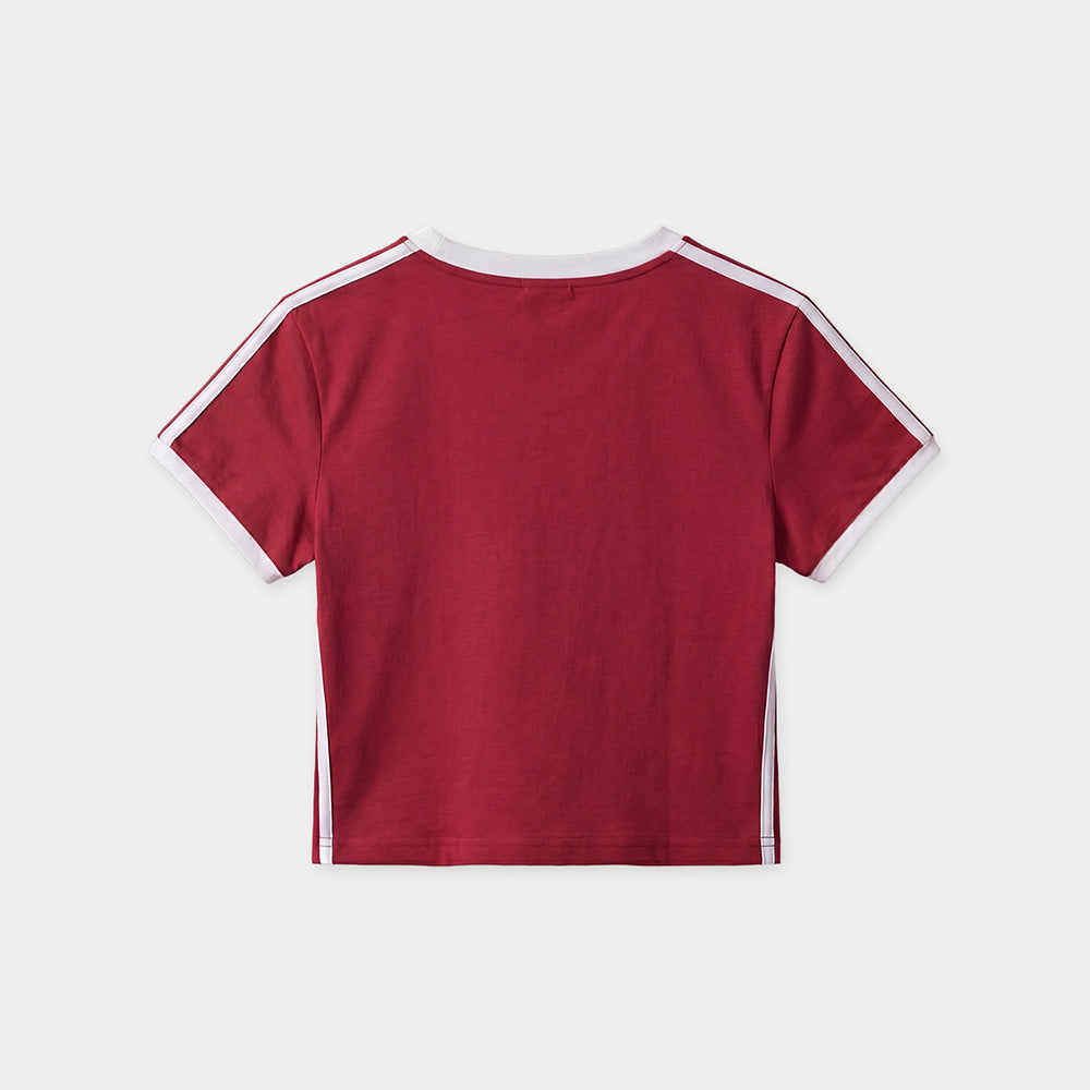 Caracas Merch Red Soccer Crop Tee