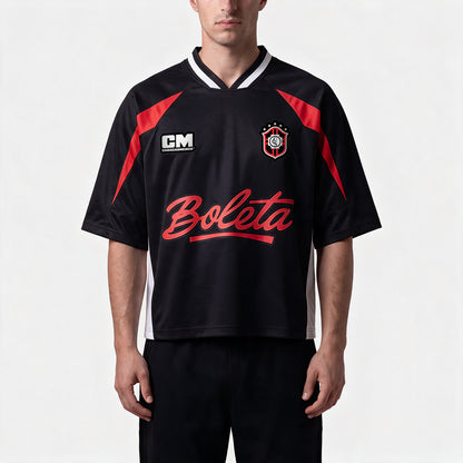 Boleta Black Brazil Jersey Boxy