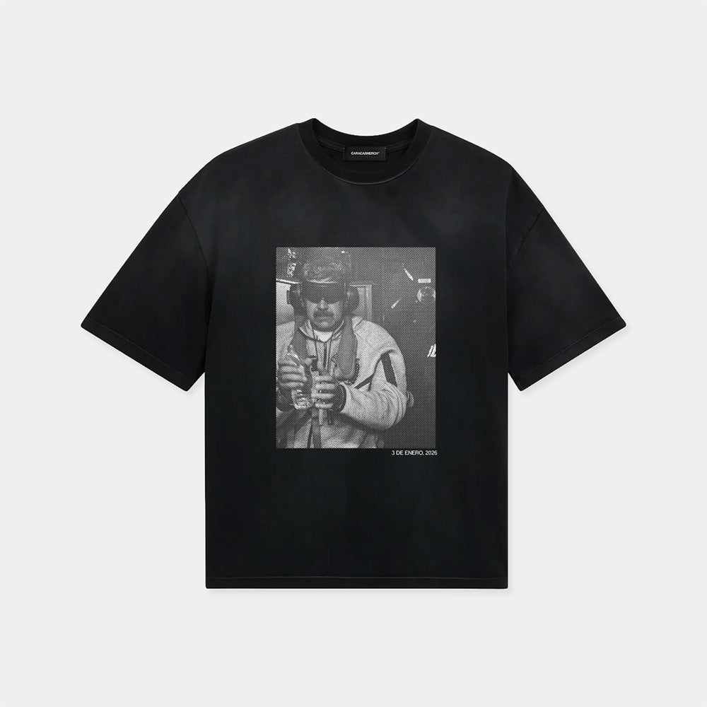 3 de Enero Black Tee