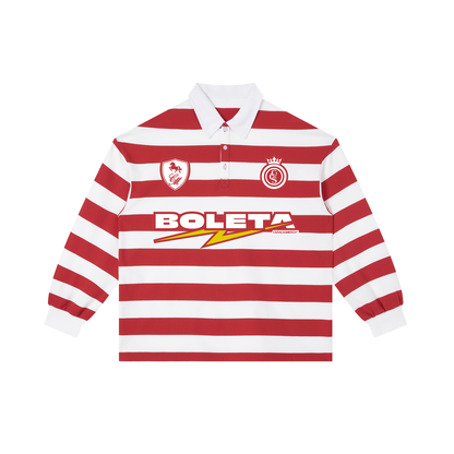 Boleta Long Sleeve Polo Red