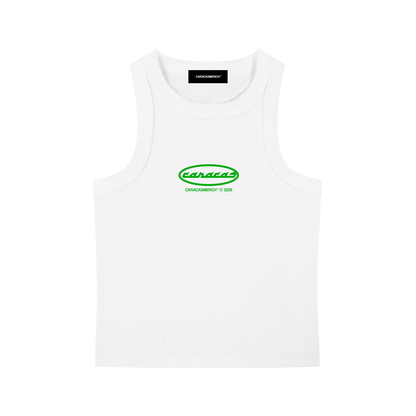 Caracas Green Tank Top