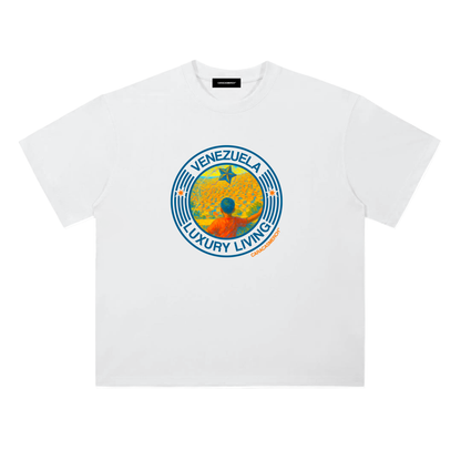 Venezuela Luxury White Tee