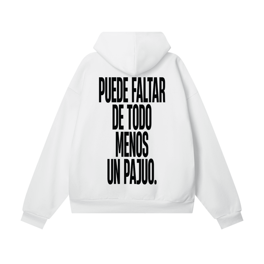 Puede faltar de todo Classic White Hoodie