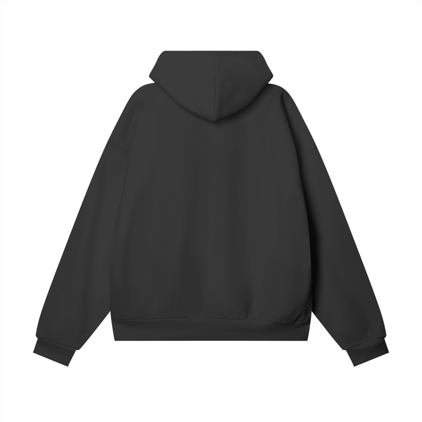 3 de Enero Heavyweight Black Hoodie