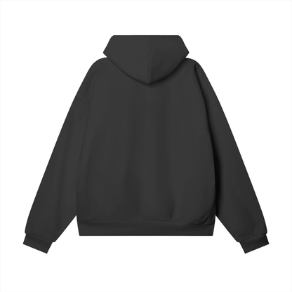 3 de Enero Heavyweight Black Hoodie