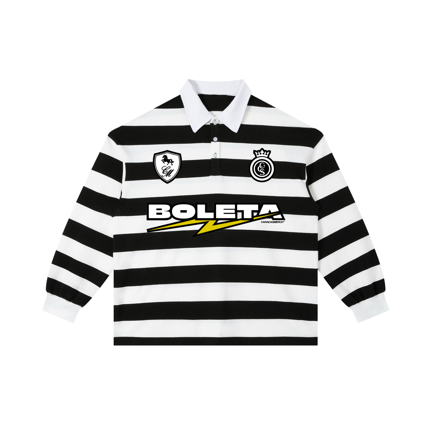 Boleta Long Sleeve Polo Black