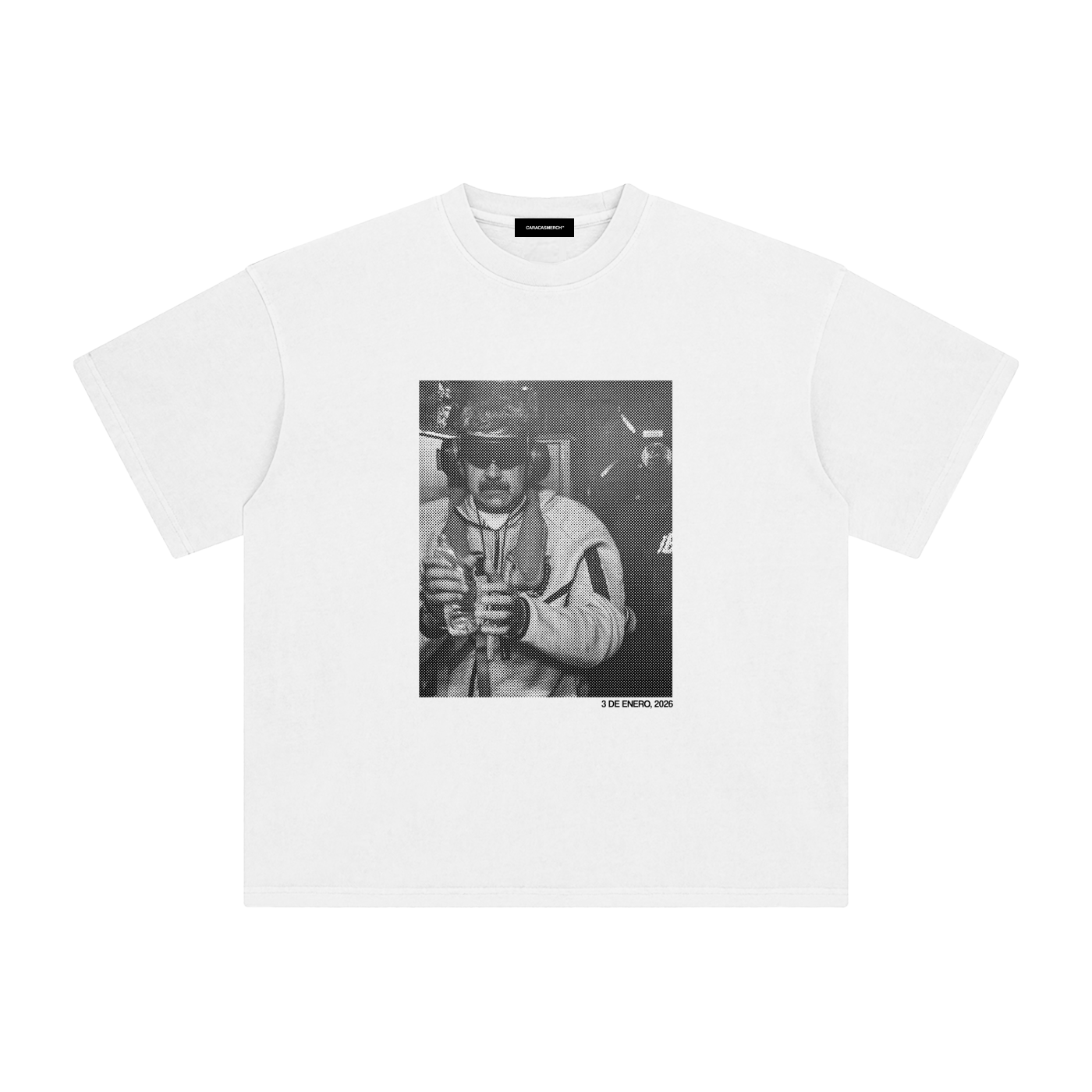 3 de Enero White Tee