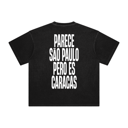 Parece São Paulo Black Tee
