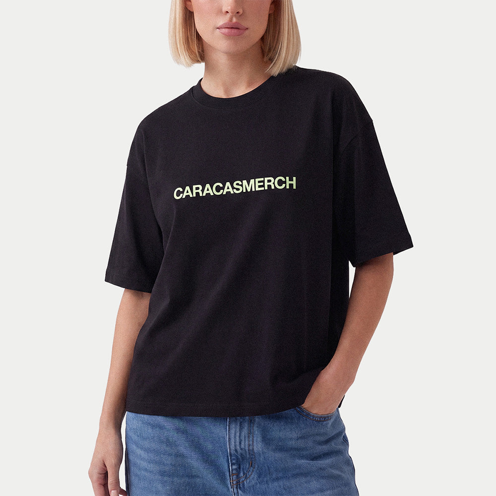Caracas Merch Black Boxy Tee
