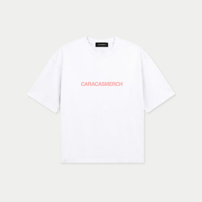 Caracas Merch White Boxy Tee