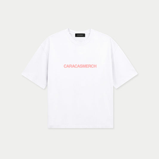 Caracas Merch White Boxy Tee