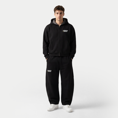 Caracas Merch Black Zip Hoodie