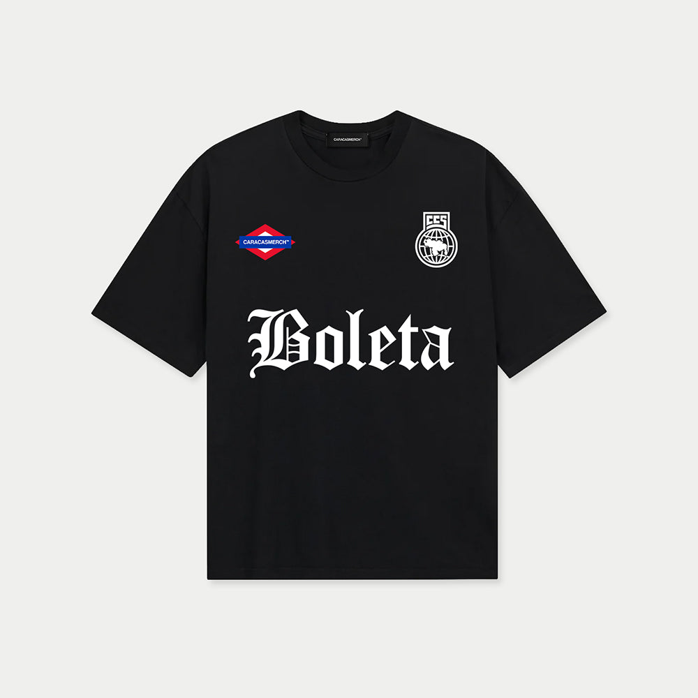 Metro Boleta Black Tee