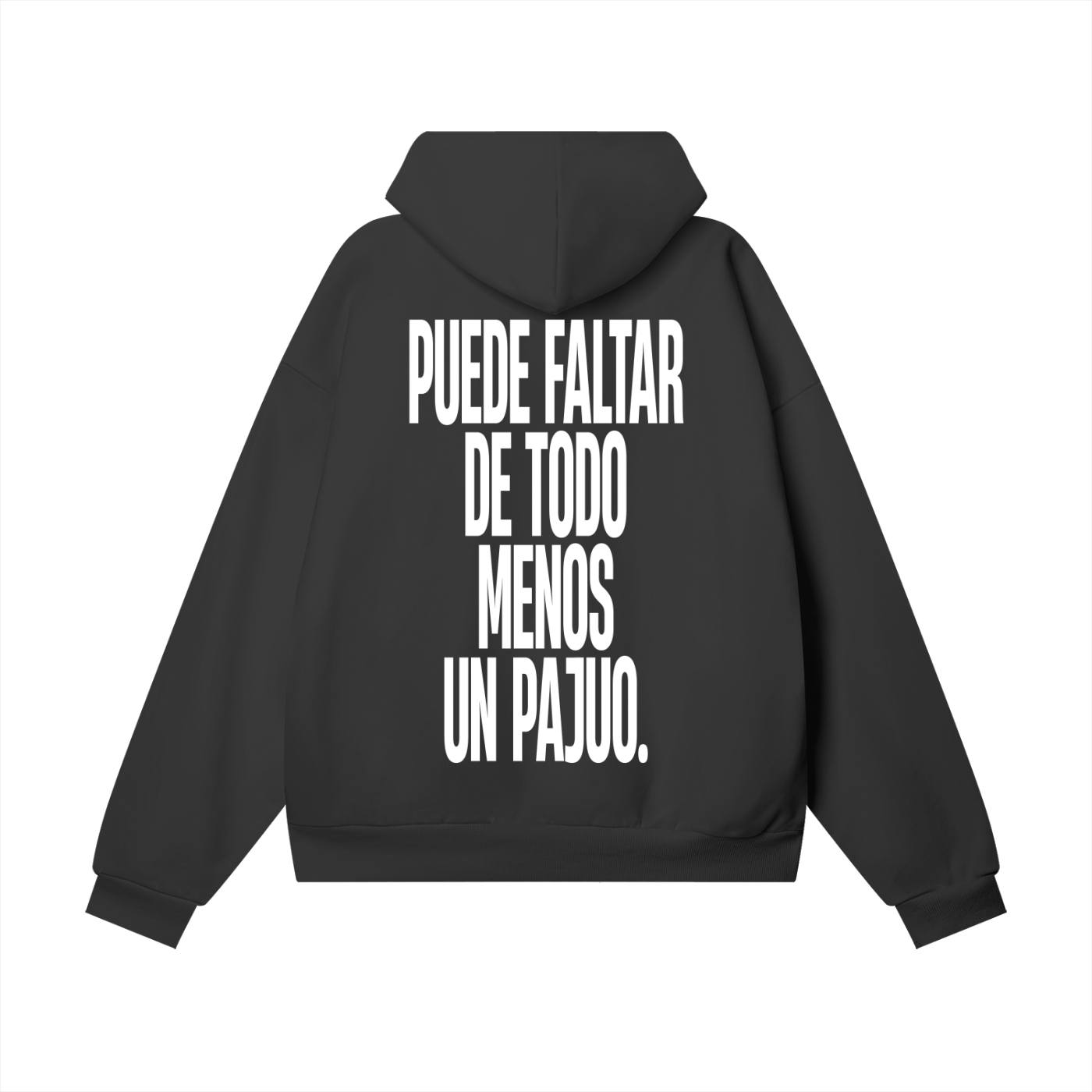Puede faltar de todo Classic Black Hoodie