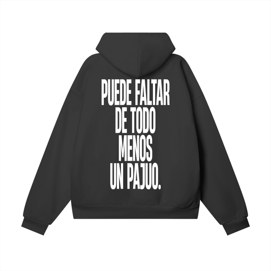 Puede faltar de todo Classic Black Hoodie