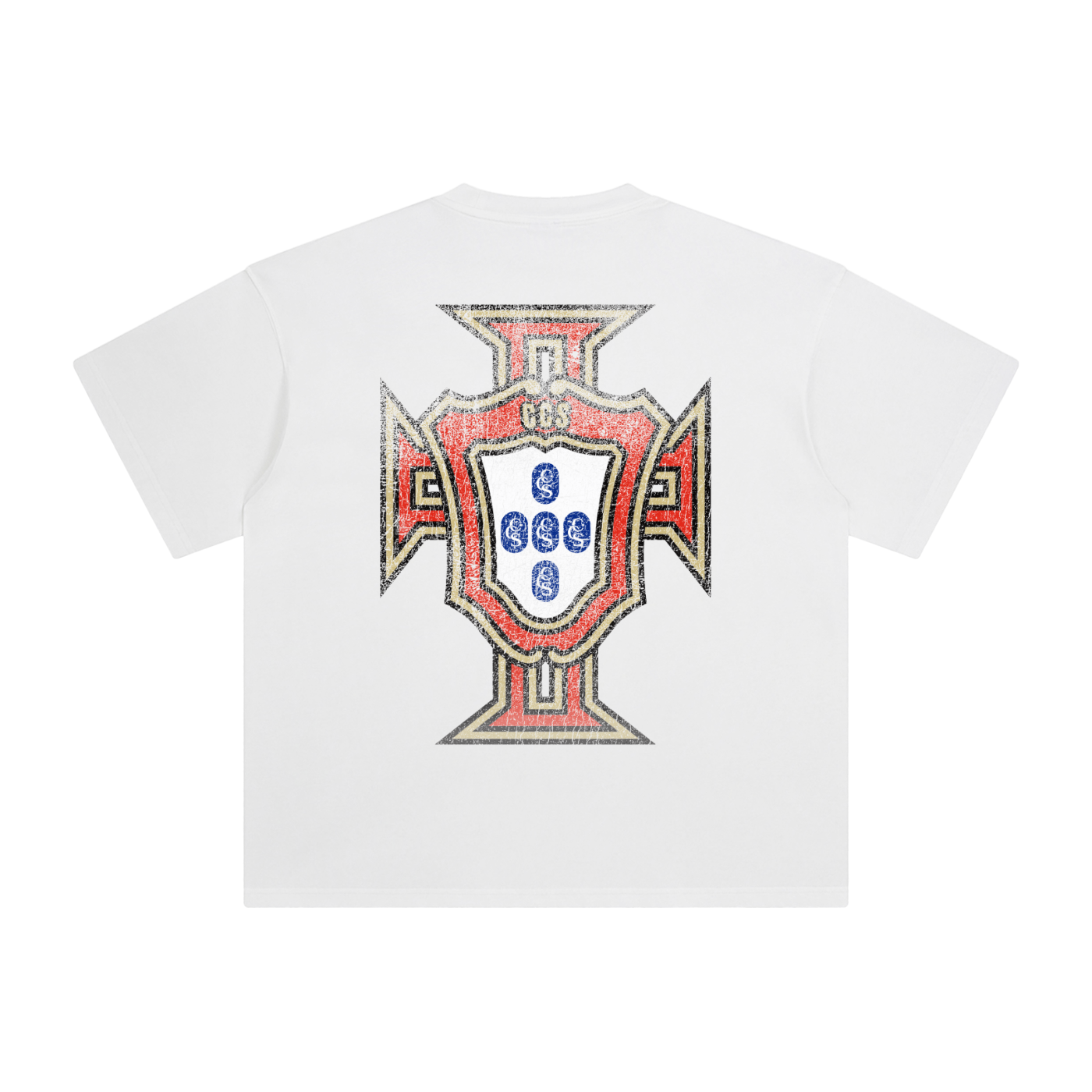 Portugal Vintage White Tee