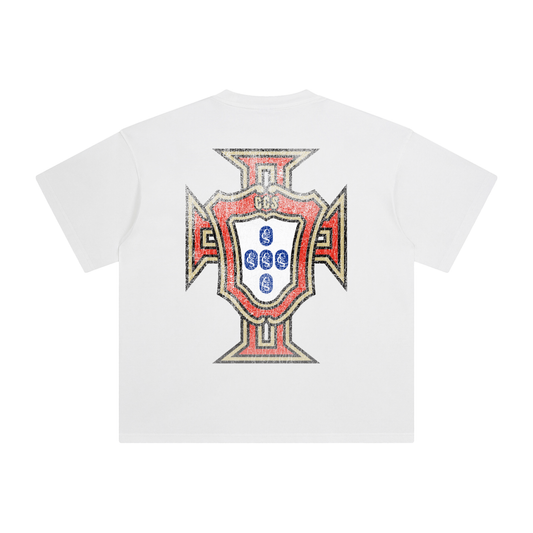 Portugal Vintage White Tee