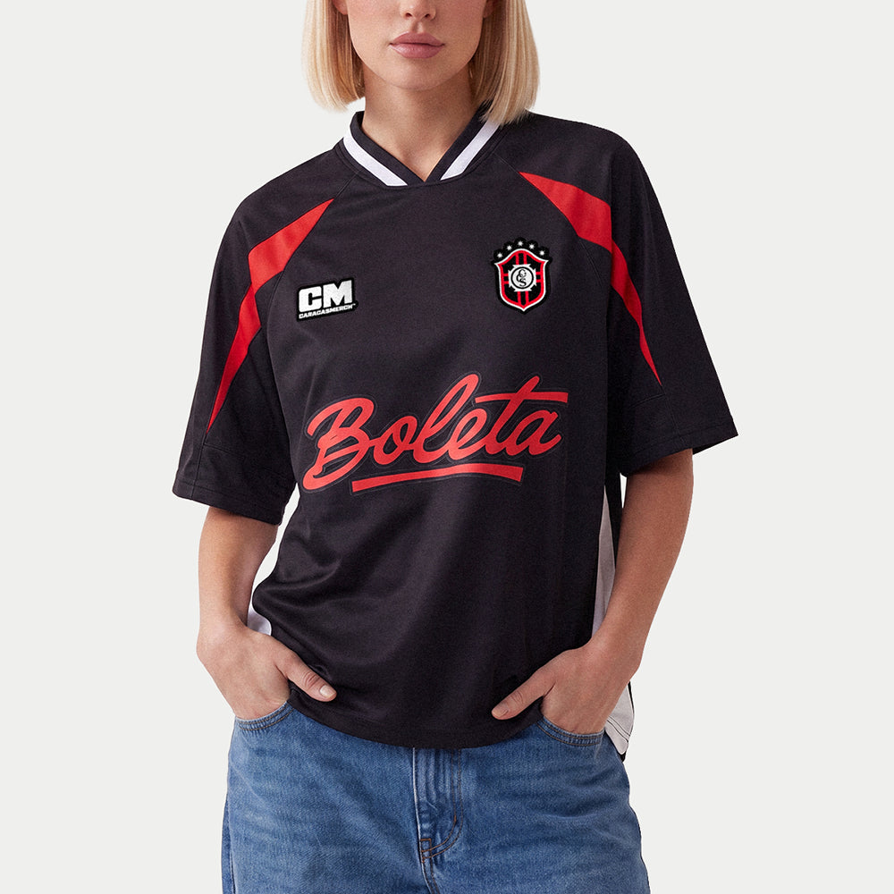 Boleta Black Brazil Jersey Boxy