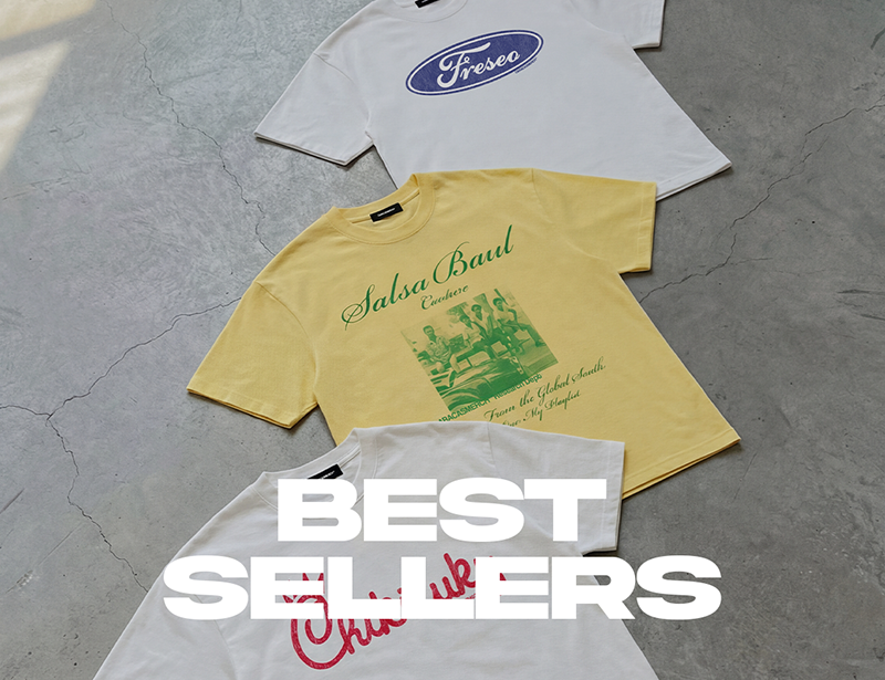 Best sellers from caracas merch banner