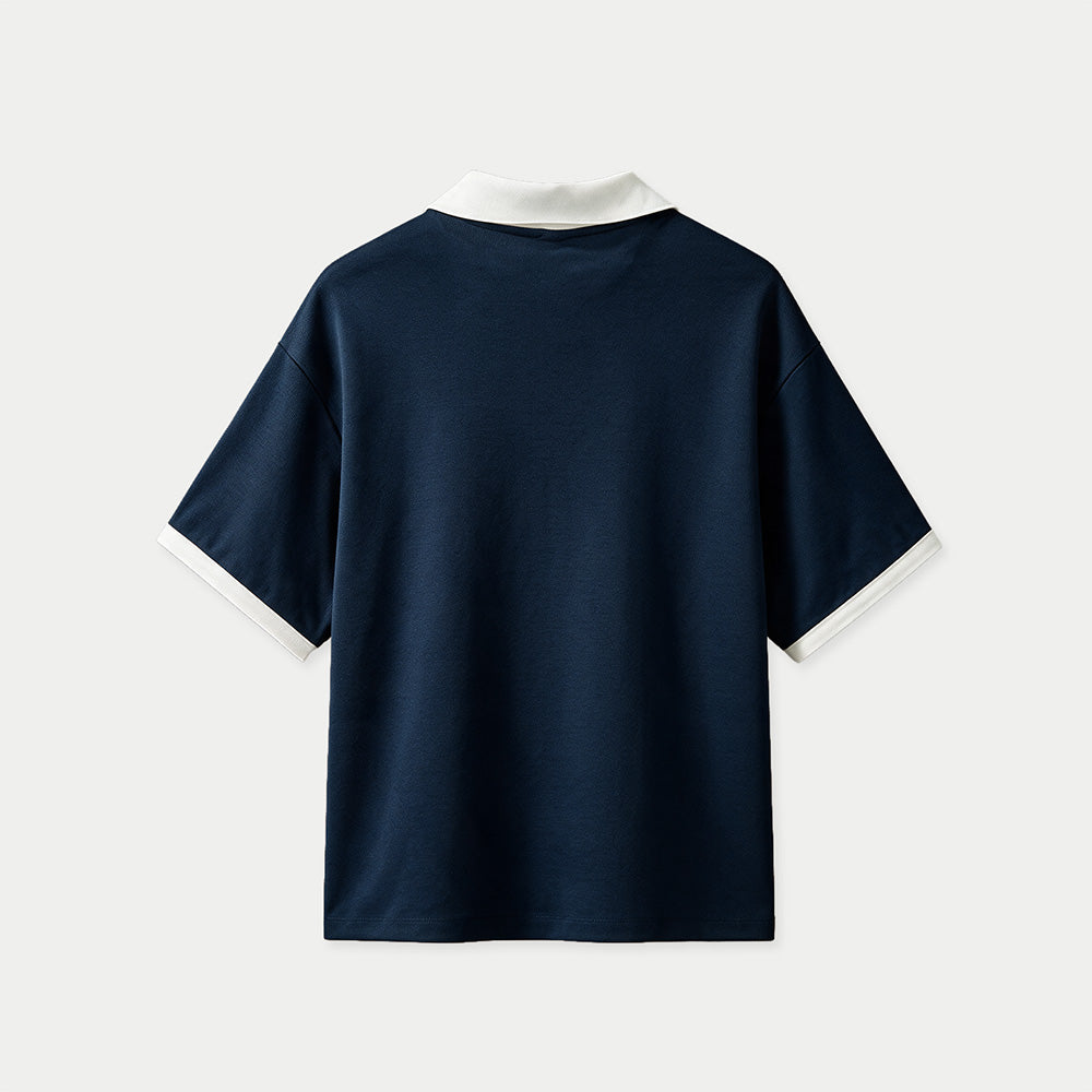 Caracas Merch Navy Jersey Boxy