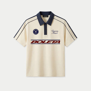 Boleta Beige Soccer Polo Jersey