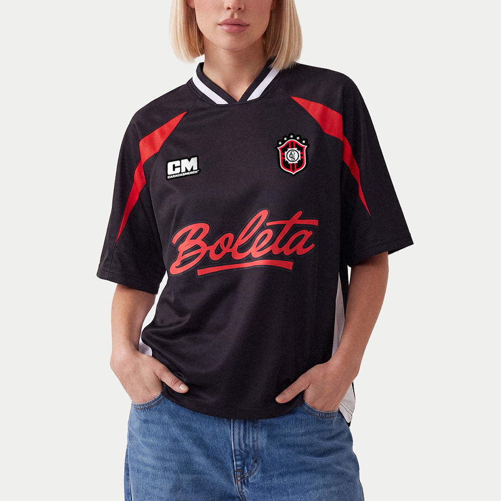 Boleta Black Brazil Jersey Boxy