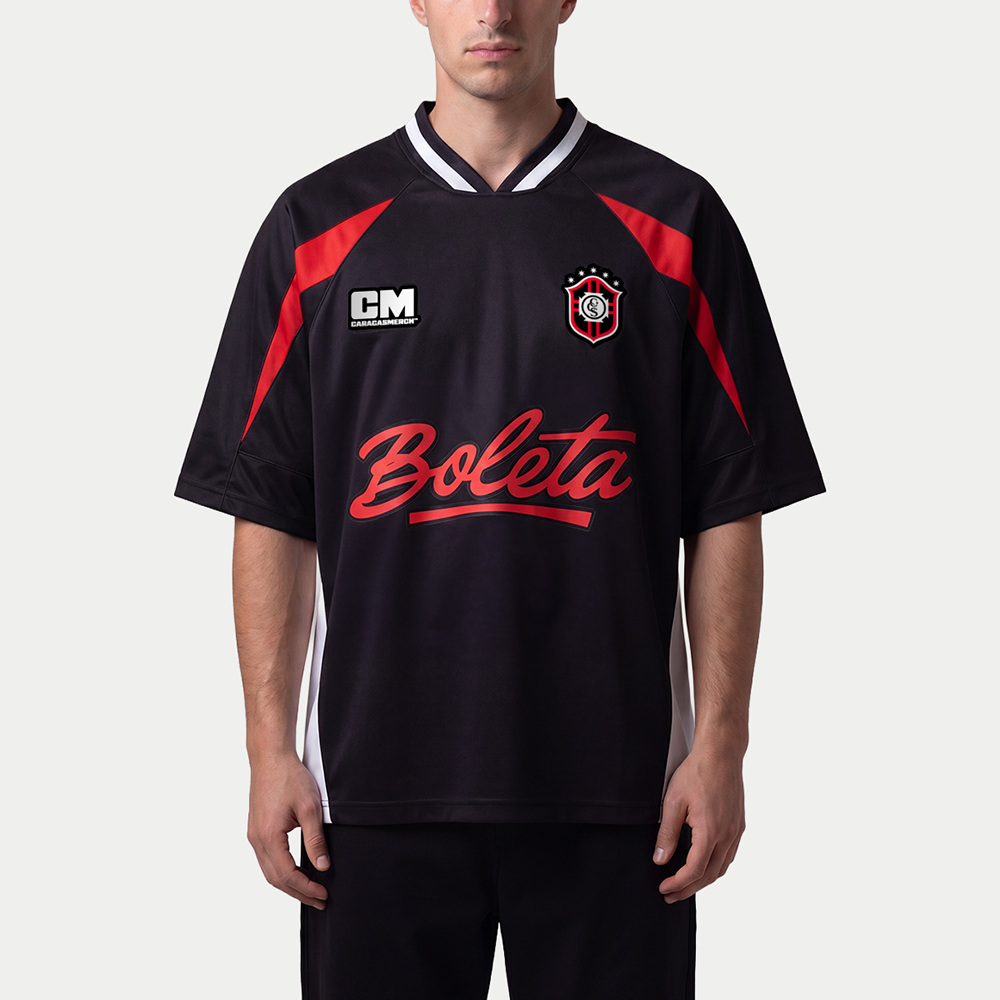 Boleta Black Brazil Jersey Boxy
