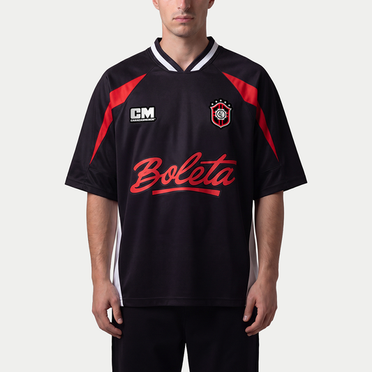 Boleta Black Brasil Jersey Boxy