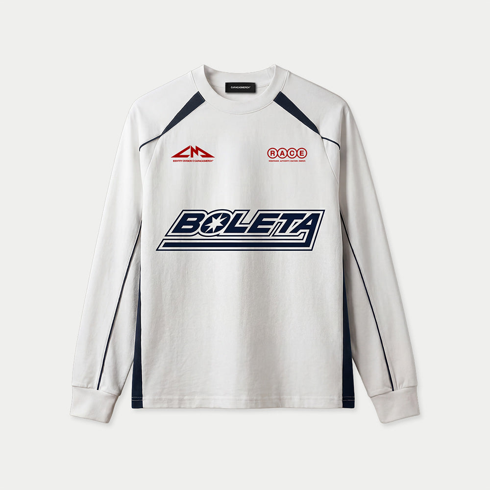 Boleta White Long Sleeve Shirt