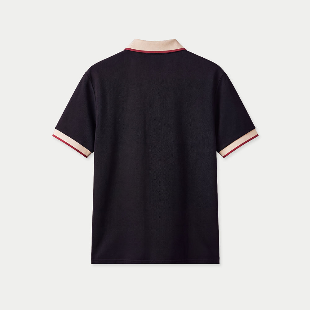 Boleta Two Tone Black Polo Jersey