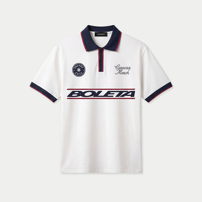 Boleta Two Tone White Polo Jersey
