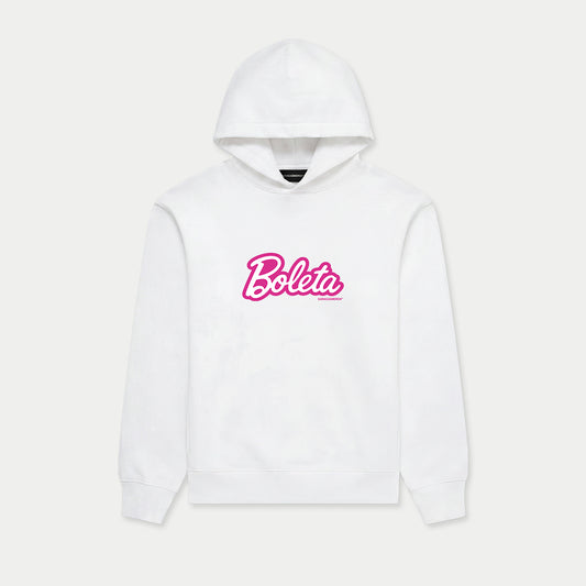 Boleta White Hoodie