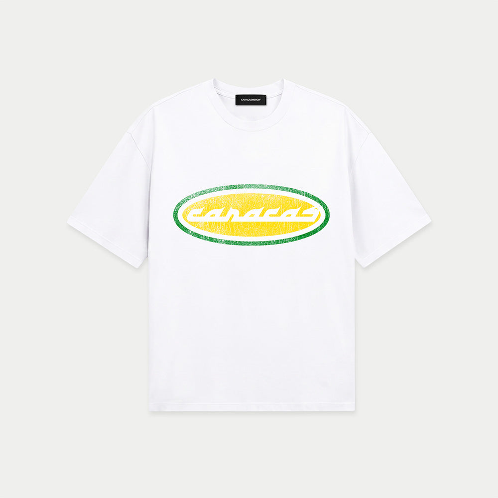 Brazil Vintage White Tee