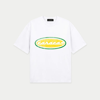 Brazil Vintage White Tee