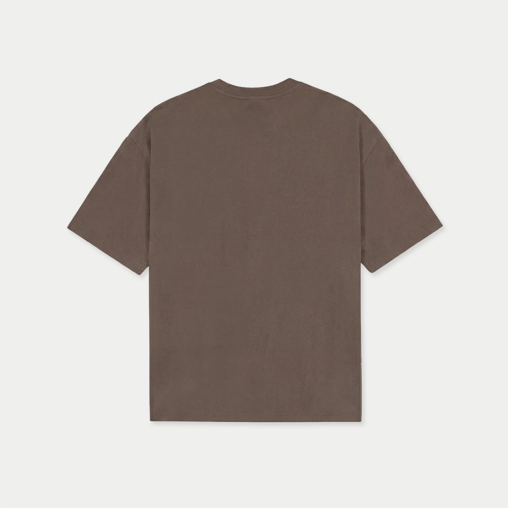 Back view of Caracas arepas wanted coffee graphic t-shirt by Caracas Merch