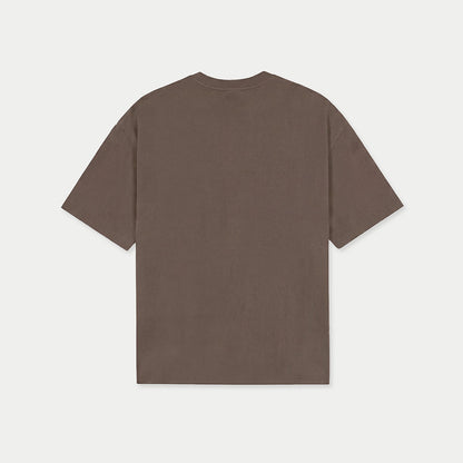 Back view of Caracas arepas wanted coffee graphic t-shirt by Caracas Merch