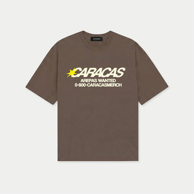 Arepas Wanted Coffee Tee