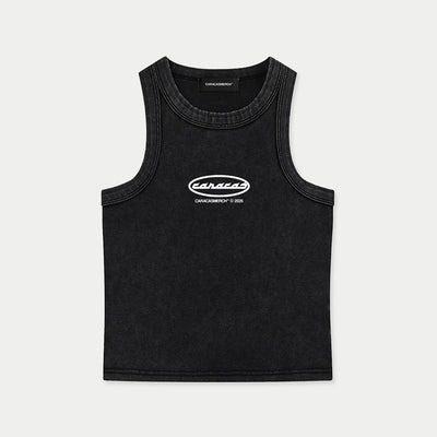 Caracas Black Tank Top