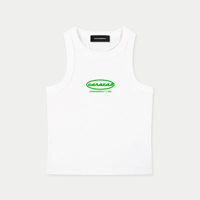 Caracas Green Tank Top