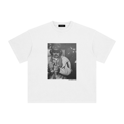 White t-shirt featuring black and white 3 de Enero 2026 graphic print Nicolas Maduro Preso