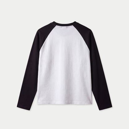Caracas Merch White Black Long Sleeve Tee