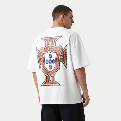 Portugal Vintage White Tee
