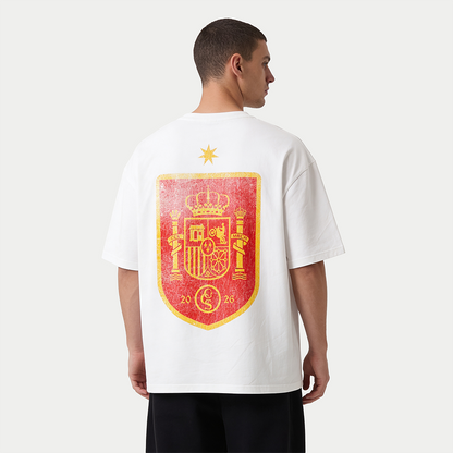 España Vintage White Tee