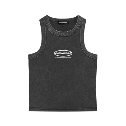 Caracas Black Tank Top