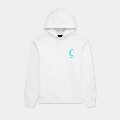 CCS Monogram Hoodie blue front print Caracas Merch streetwear hoodie