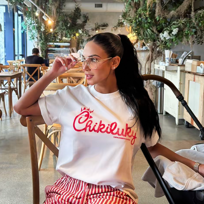 Chikiluky White Tee