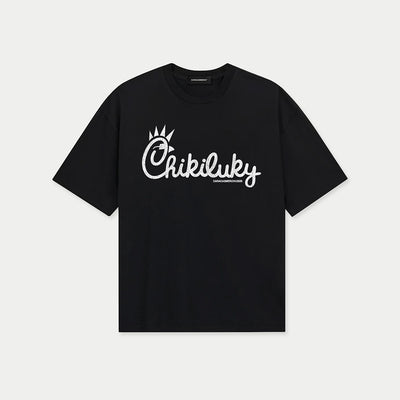 Chikiluky Black Tee
